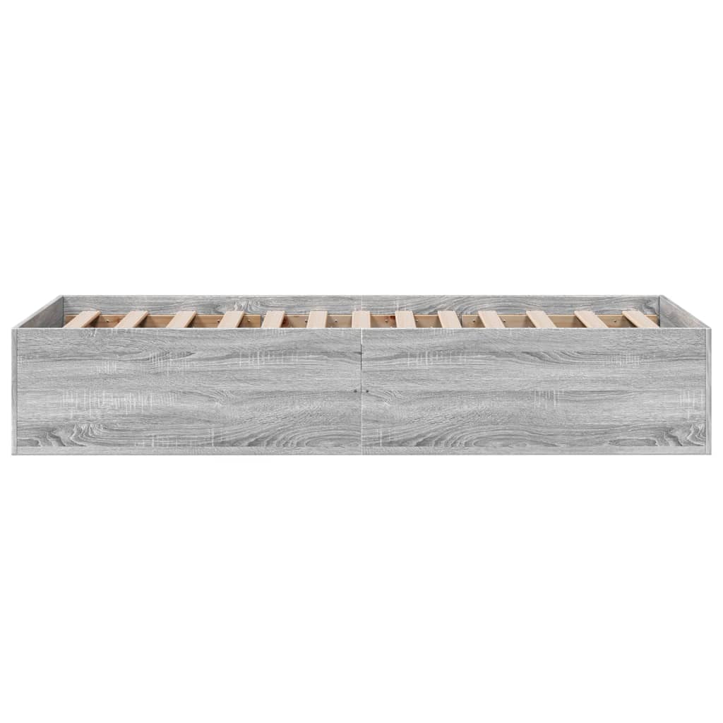 Giroletto Grigio Sonoma 90x200 cm in Legno Multistrato | homemem39