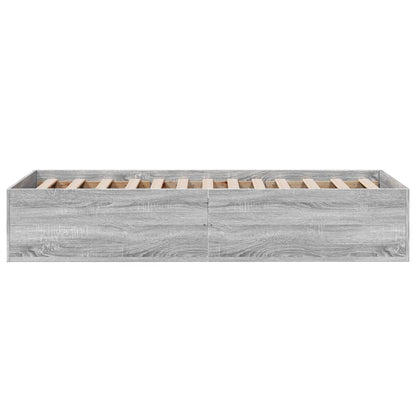 Giroletto Grigio Sonoma 90x200 cm in Legno Multistrato | homemem39
