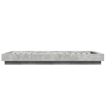 Giroletto Luci LED Grigio Cemento 75x190cm in Legno Multistrato - homemem39