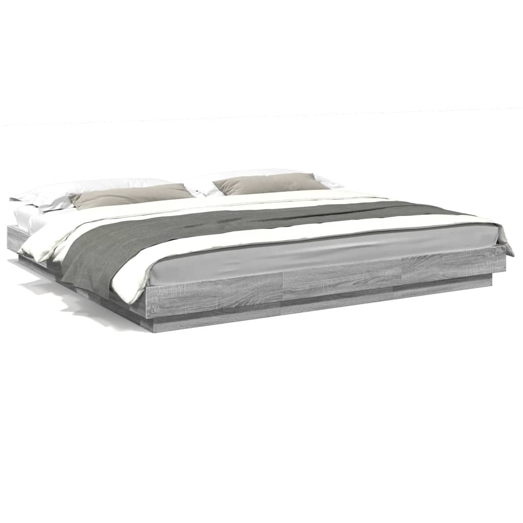 Giroletto Grigio Sonoma 200x200 cm in Legno Multistrato | homemem39