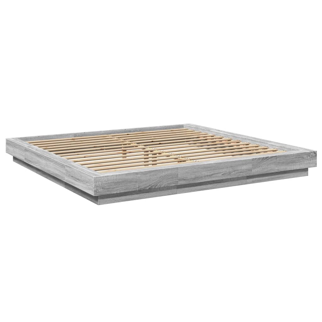 Giroletto Grigio Sonoma 200x200 cm in Legno Multistrato | homemem39