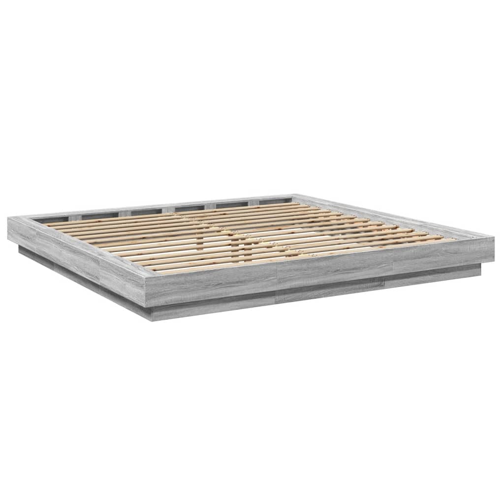 Giroletto Grigio Sonoma 200x200 cm in Legno Multistrato | homemem39