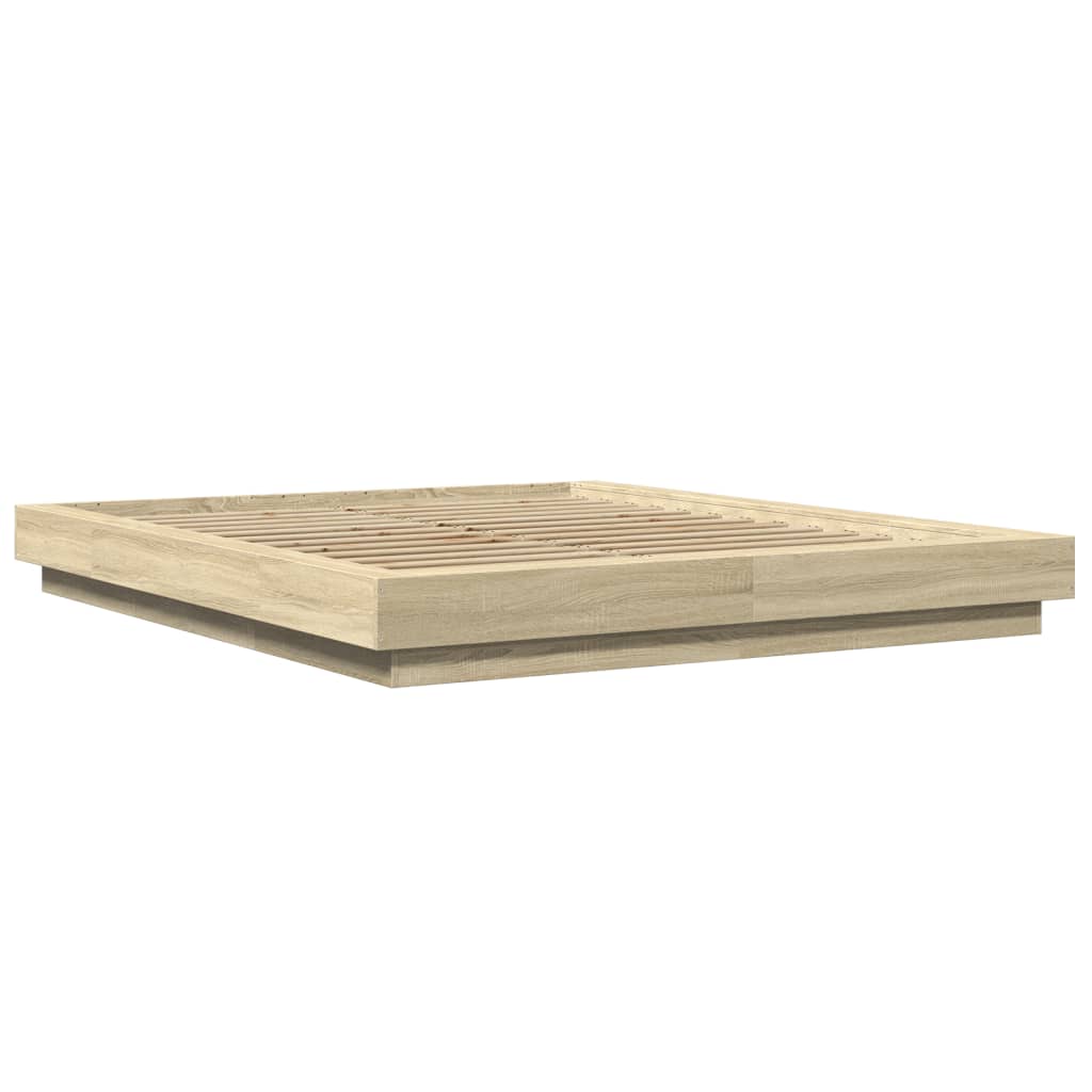 Giroletto Rovere Sonoma 150x200 cm in Legno Multistrato | homemem39