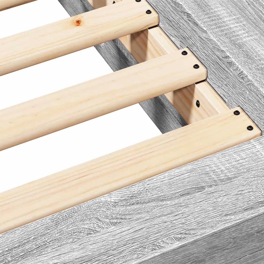 Giroletto Grigio Sonoma 120x200 cm in Legno Multistrato | homemem39
