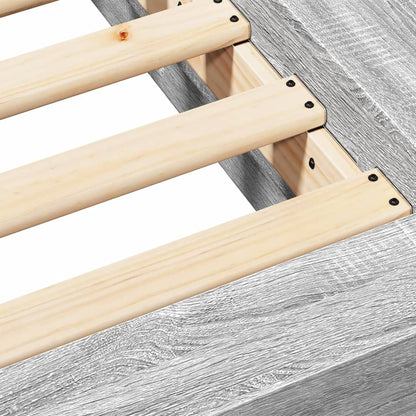 Giroletto Grigio Sonoma 120x200 cm in Legno Multistrato | homemem39