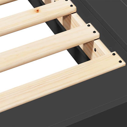 Giroletto Nero 100x200 cm in Legno Multistrato | homemem39