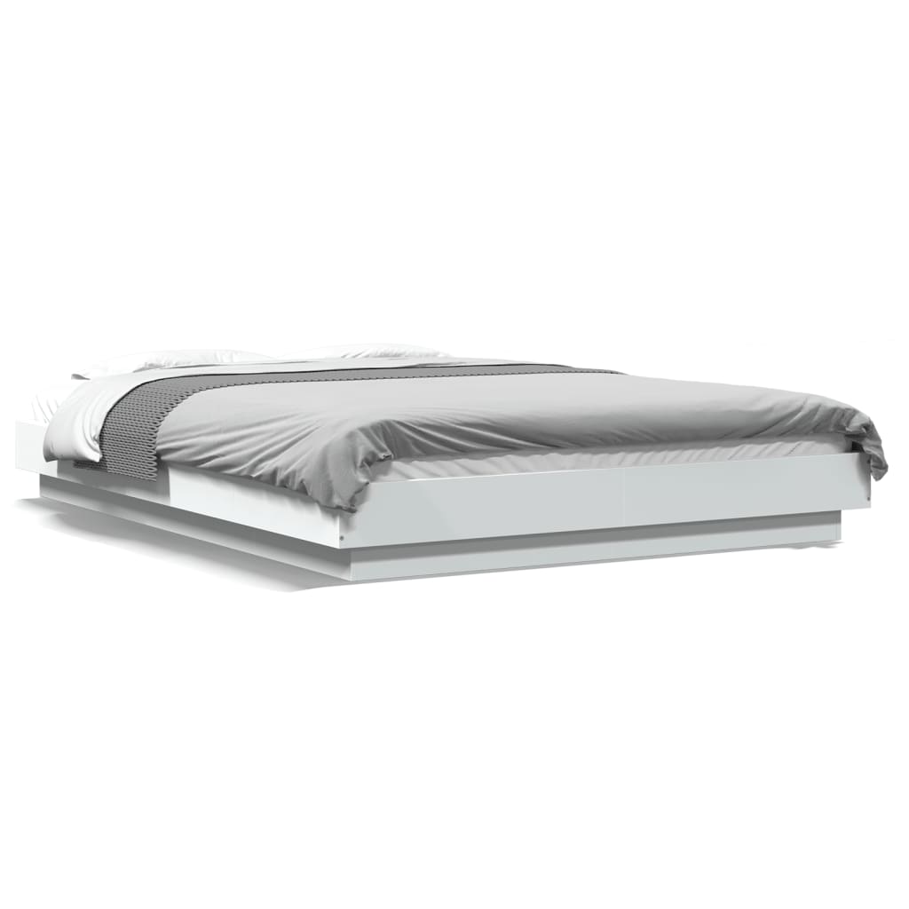 Giroletto Bianco 135x190 cm in Legno Multistrato | homemem39