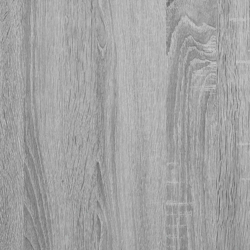 Giroletto Cassetti Grigio Sonoma 180x200 cm Legno Multistrato