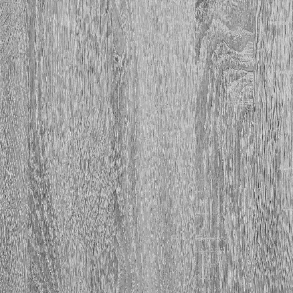 Giroletto Cassetti Grigio Sonoma 100x200 cm Legno Multistrato