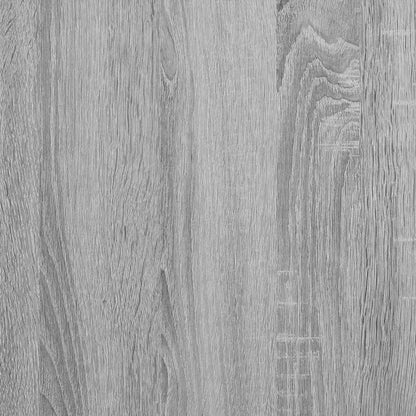 Giroletto Cassetti Grigio Sonoma 100x200 cm Legno Multistrato