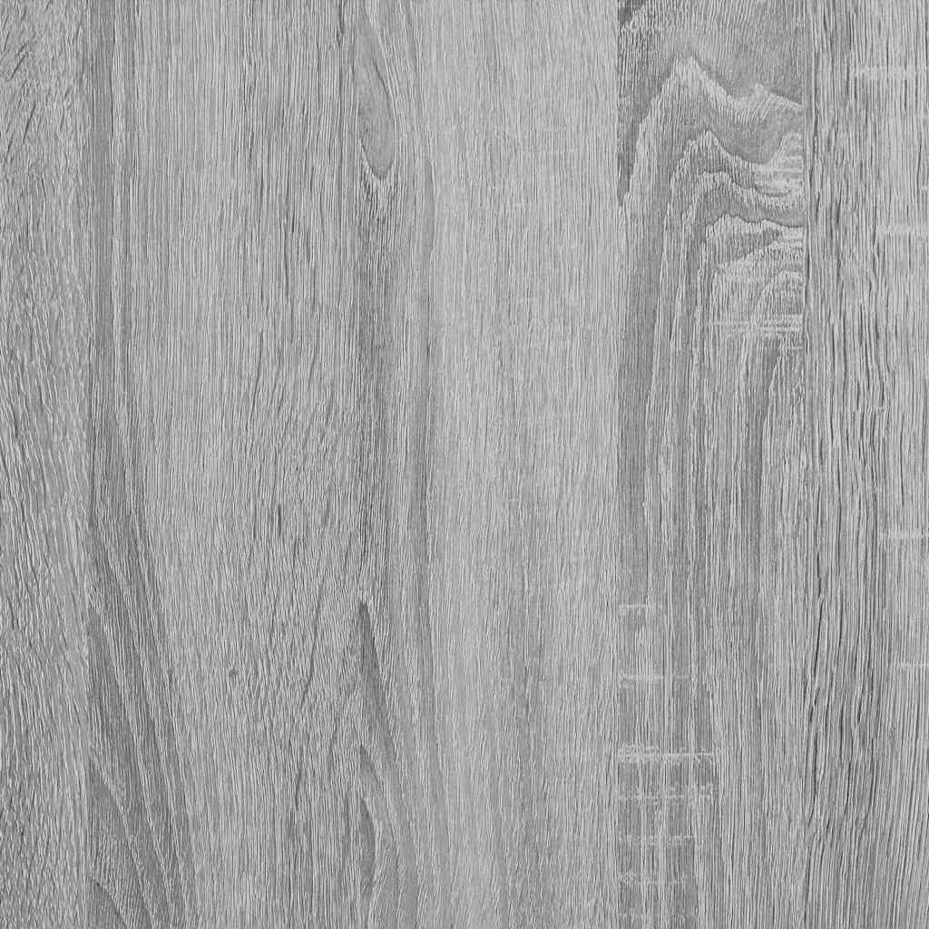 Giroletto Cassetti Grigio Sonoma 90x190 cm Legno Multistrato