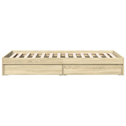 Giroletto Cassetti Rovere Sonoma 75x190 cm Legno Multistrato