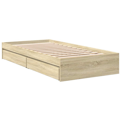 Giroletto Cassetti Rovere Sonoma 75x190 cm Legno Multistrato