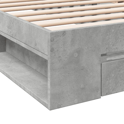 Giroletto Cassetto Grigio Cemento 100x200 cm Legno Multistrato - homemem39
