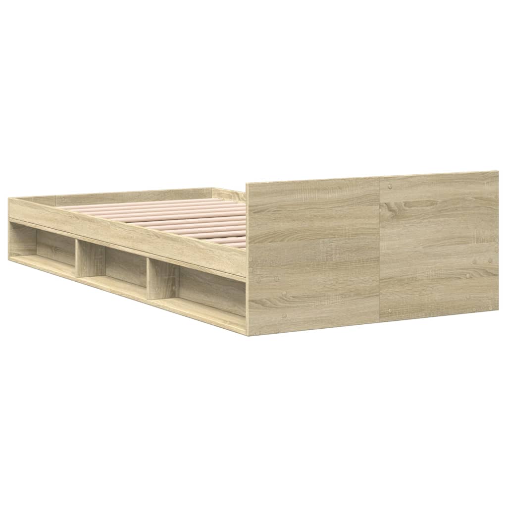 Giroletto Cassetto Rovere Sonoma 90x200 cm Legno Multistrato - homemem39