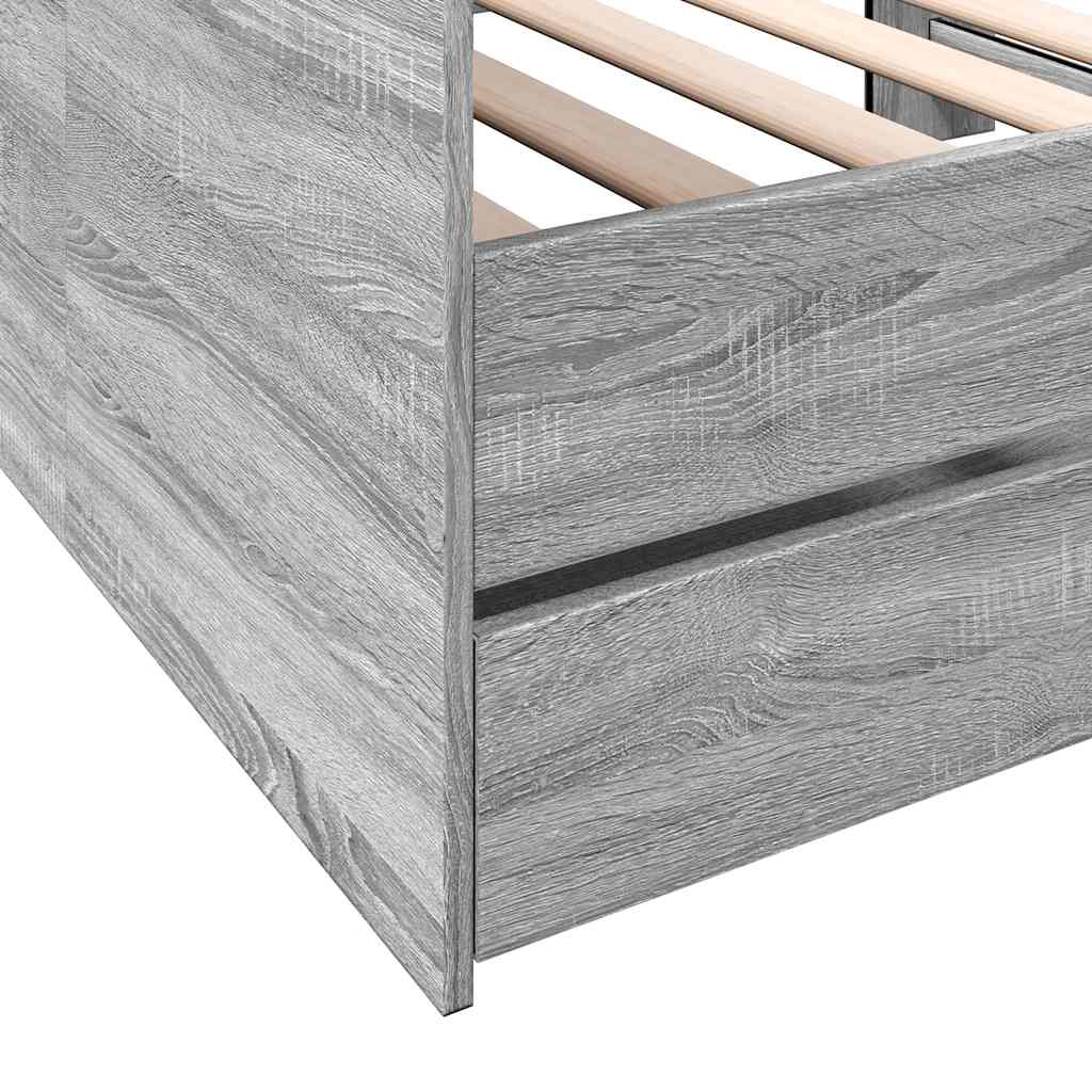 Divano Letto con Cassetti senza Materasso 90x200 cm | homemem39