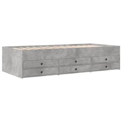Divano Letto con Cassetti senza Materasso 75x190 cm | homemem39