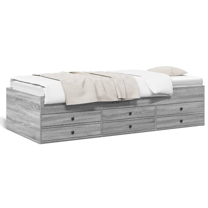 Divano Letto con Cassetti senza Materasso 75x190 cm | homemem39