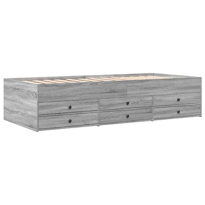 Divano Letto con Cassetti senza Materasso 75x190 cm | homemem39