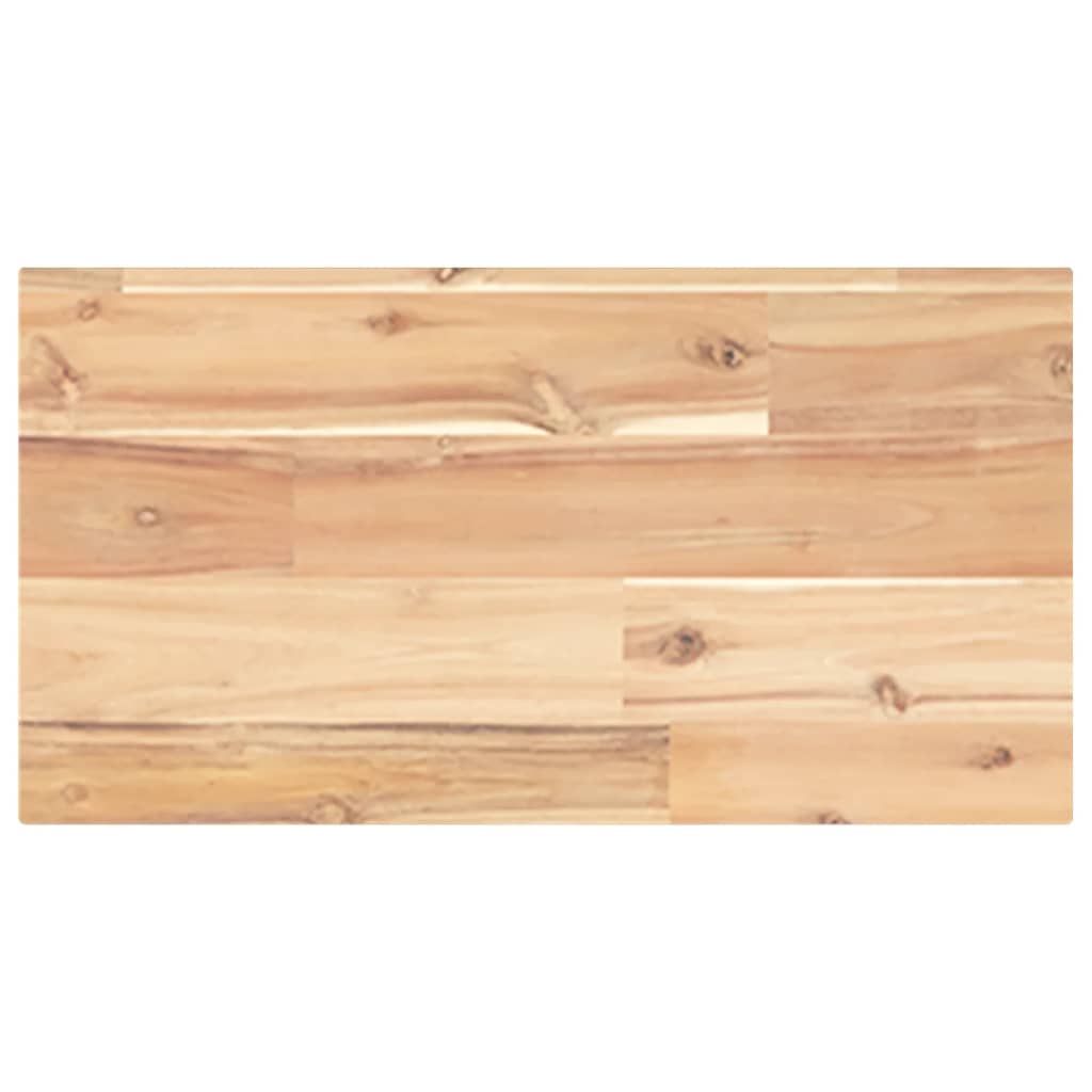 Mensole da Parete 2 pz 40x20x2 cm Legno Acacia Non Trattato | homemem39