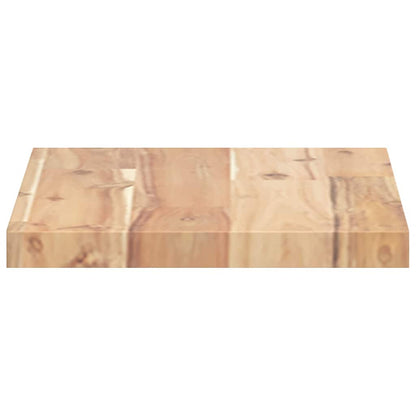 Mensole da Parete 3 pz 40x20x2 cm Legno Acacia Non Trattato | homemem39