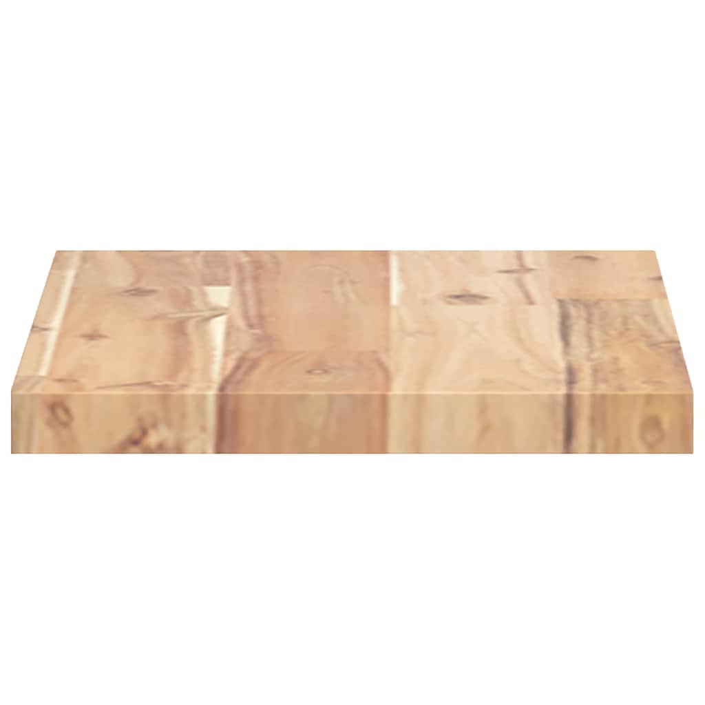 Mensole da Parete 4 pz 40x20x2 cm Legno Acacia Non Trattato | homemem39