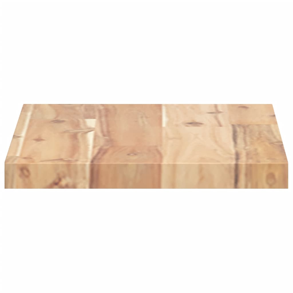 Mensole da Parete 3 pz 60x20x2 cm Legno Acacia Non Trattato | homemem39