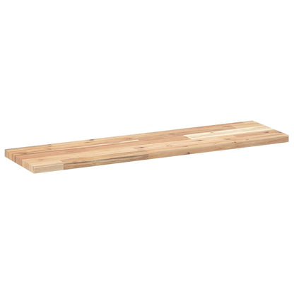 Mensole da Parete 3 pz 80x20x2 cm Legno Acacia Non Trattato | homemem39