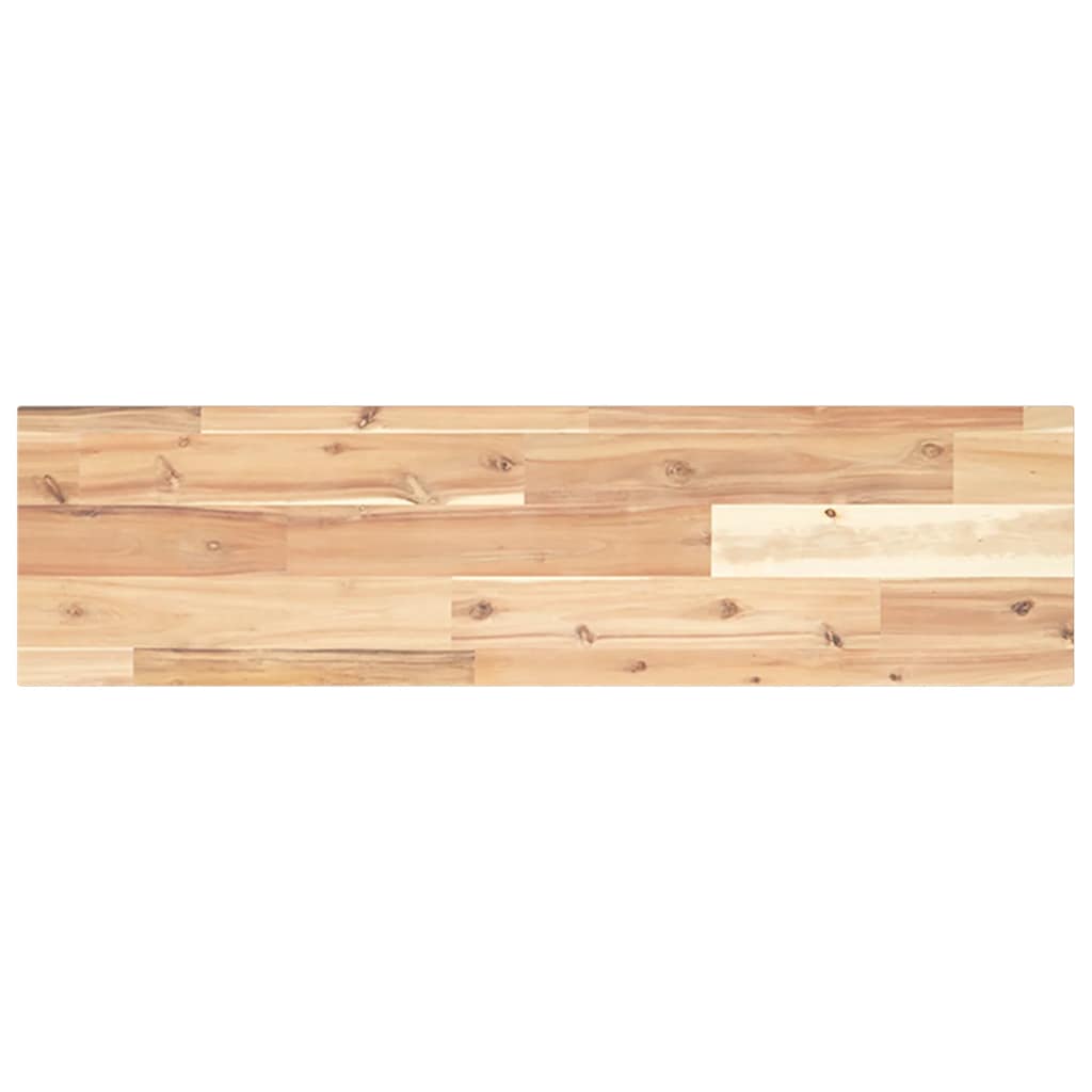 Mensole da Parete 3 pz 80x20x2 cm Legno Acacia Non Trattato | homemem39