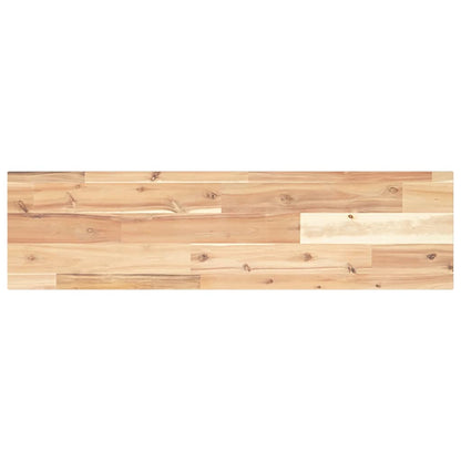 Mensole da Parete 3 pz 80x20x2 cm Legno Acacia Non Trattato | homemem39