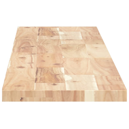 Mensole da Parete 2 pz 120x20x2 cm Legno Acacia Non Trattato | homemem39