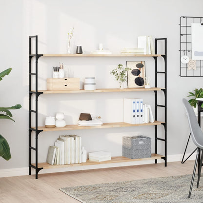 Mensole da Parete 2 pz 120x20x2 cm Legno Acacia Non Trattato | homemem39