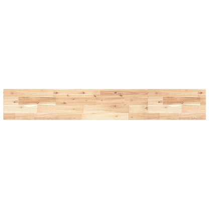 Mensole da Parete 4 pz 140x20x2 cm Legno Acacia Non Trattato | homemem39