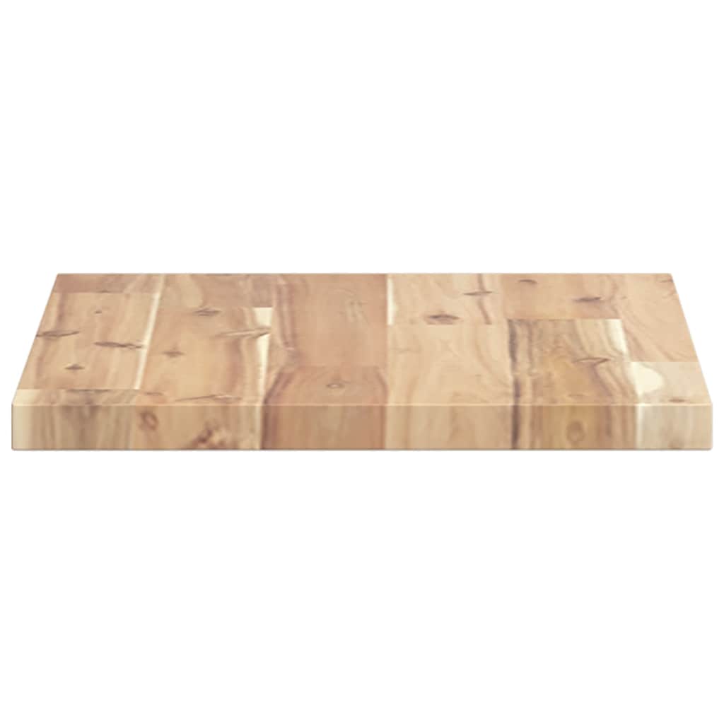 Mensole da Parete 2 pz 40x30x2 cm Legno Acacia Non Trattato | homemem39