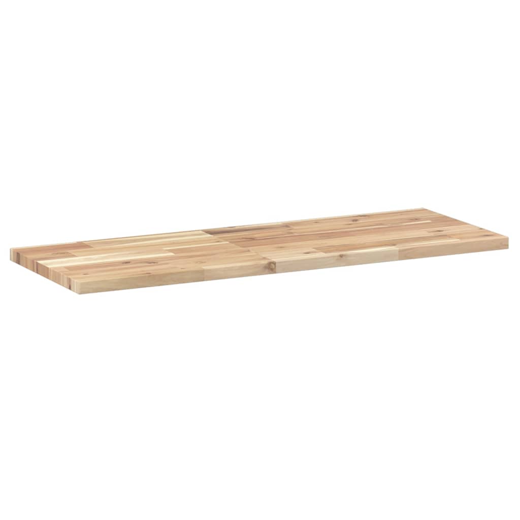 Mensole da Parete 4 pz 100x30x2 cm Legno Acacia Non Trattato | homemem39