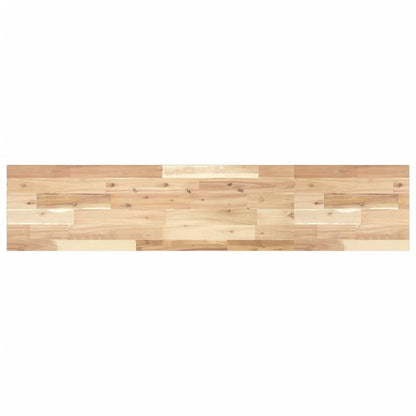 Mensole da Parete 2 pz 120x30x2 cm Legno Acacia Non Trattato | homemem39