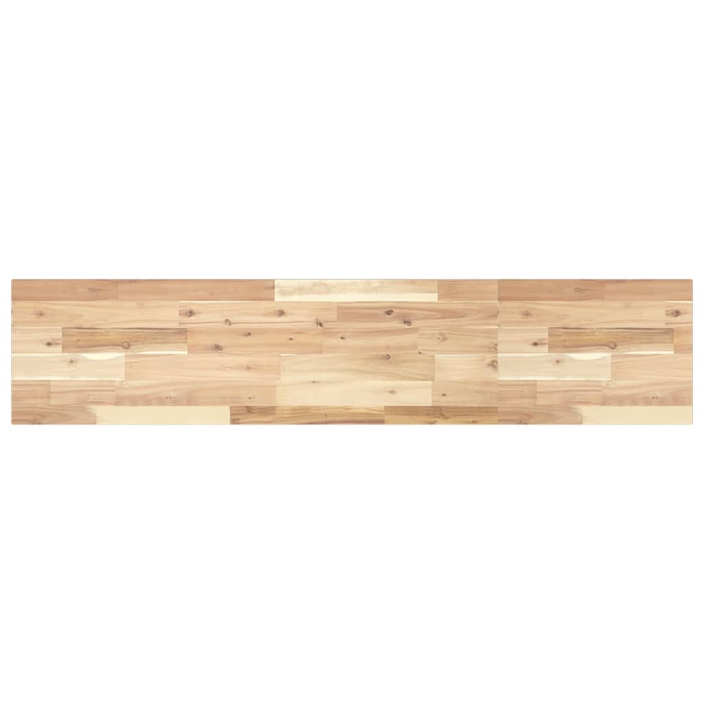 Mensole da Parete 3 pz 120x30x2 cm Legno Acacia Non Trattato | homemem39