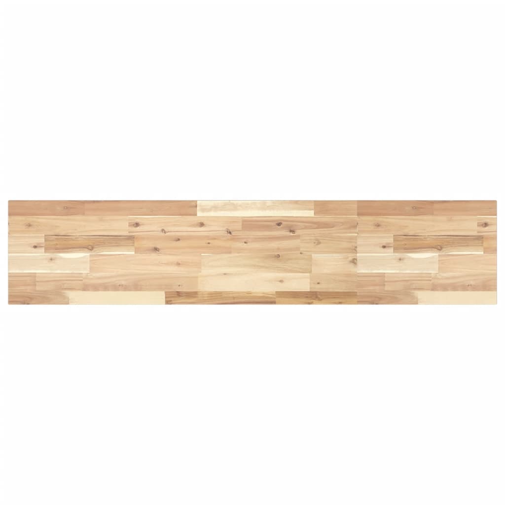 Mensole da Parete 4 pz 120x30x2 cm Legno Acacia Non Trattato | homemem39
