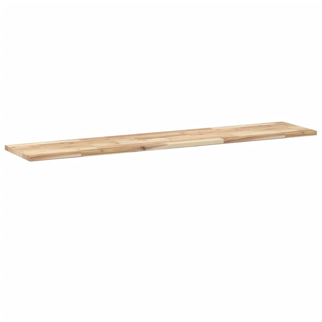 Mensole da Parete 2 pz 140x30x2 cm Legno Acacia Non Trattato | homemem39