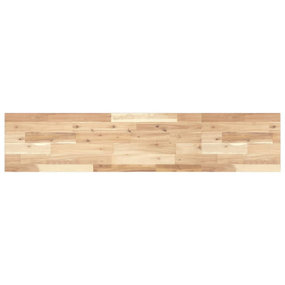 Mensole da Parete 2 pz 140x30x2 cm Legno Acacia Non Trattato | homemem39