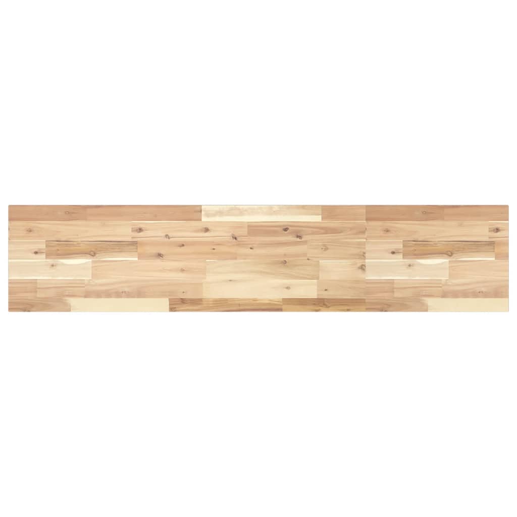 Ripiano a Parete 160x30x2 cm Legno Massello Acacia Non Trattato | homemem39
