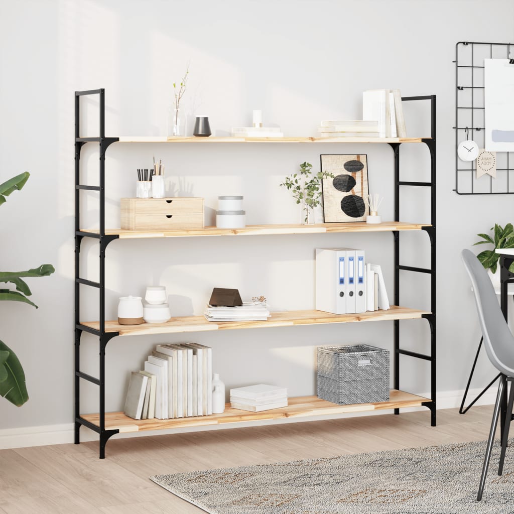 Mensole da Parete 3 pz 160x30x2 cm Legno Acacia Non Trattato | homemem39