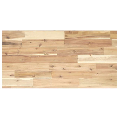 Ripiano a Parete 80x40x2 cm Legno Massello Acacia Non Trattato | homemem39