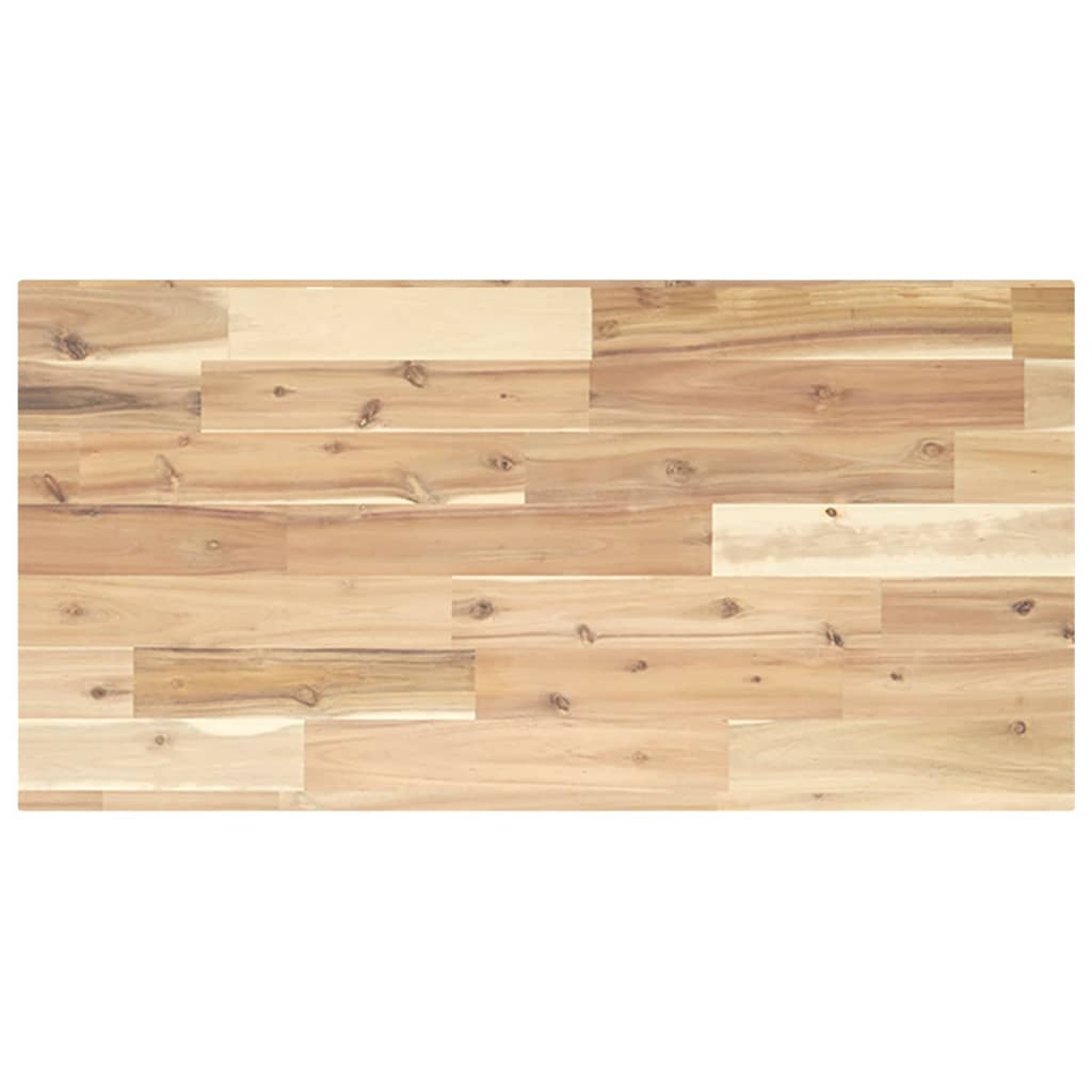 Mensole da Parete 3 pz 100x40x2 cm Legno Acacia Non Trattato | homemem39