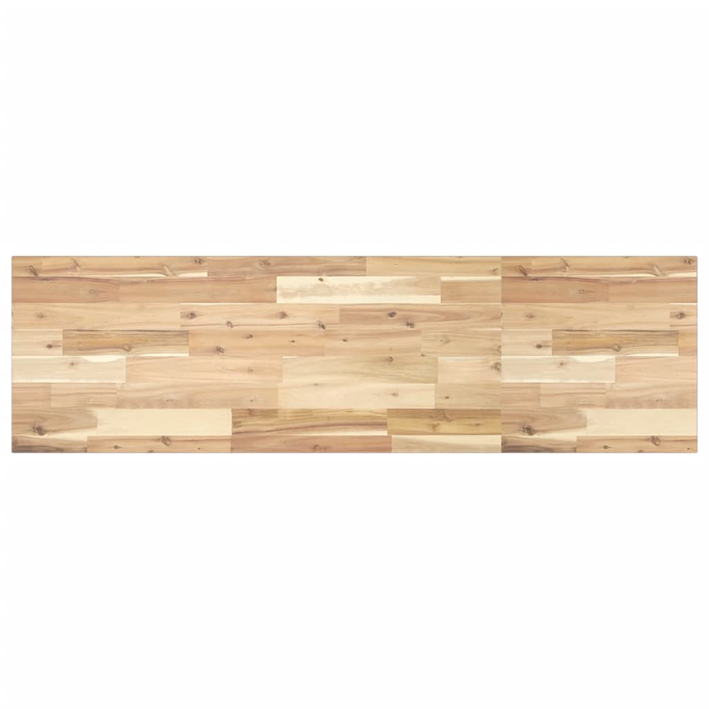 Mensole da Parete 4 pz 120x40x2 cm Legno Acacia Non Trattato | homemem39