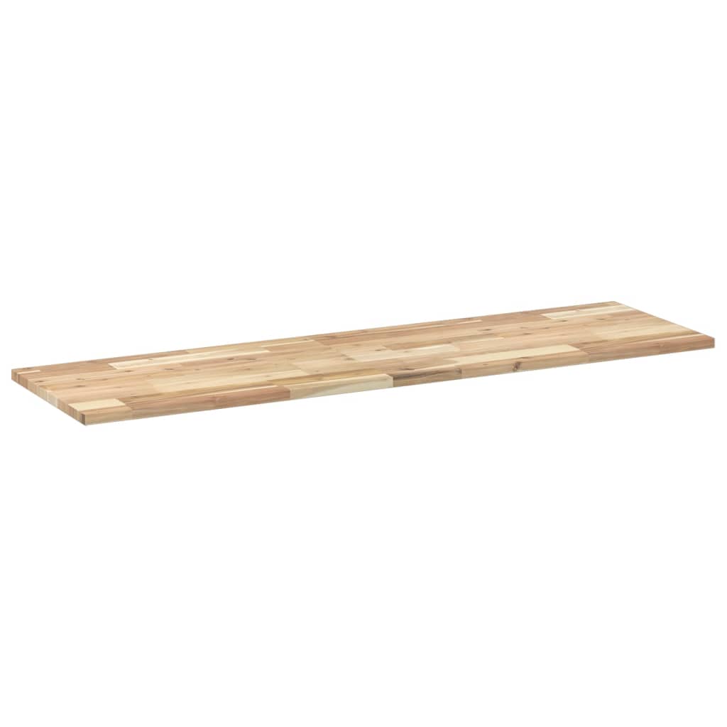 Mensole da Parete 4 pz 140x40x2 cm Legno Acacia Non Trattato | homemem39
