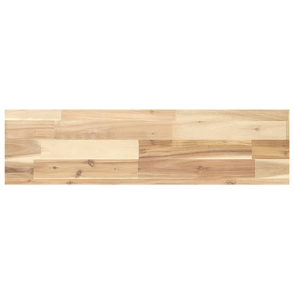 Mensole da Parete 2 pz 80x20x4 cm Legno Acacia Non Trattato | homemem39