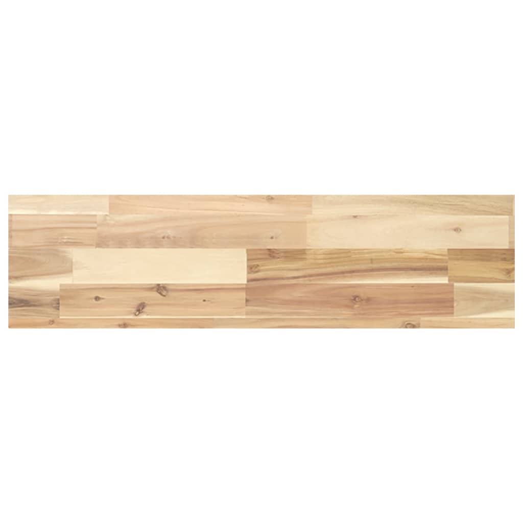 Mensole da Parete 4 pz 80x20x4 cm Legno Acacia Non Trattato | homemem39