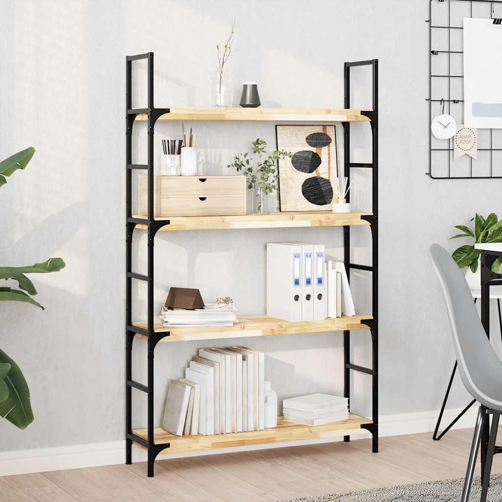Mensole da Parete 2 pz 100x20x4 cm Legno Acacia Non Trattato | homemem39