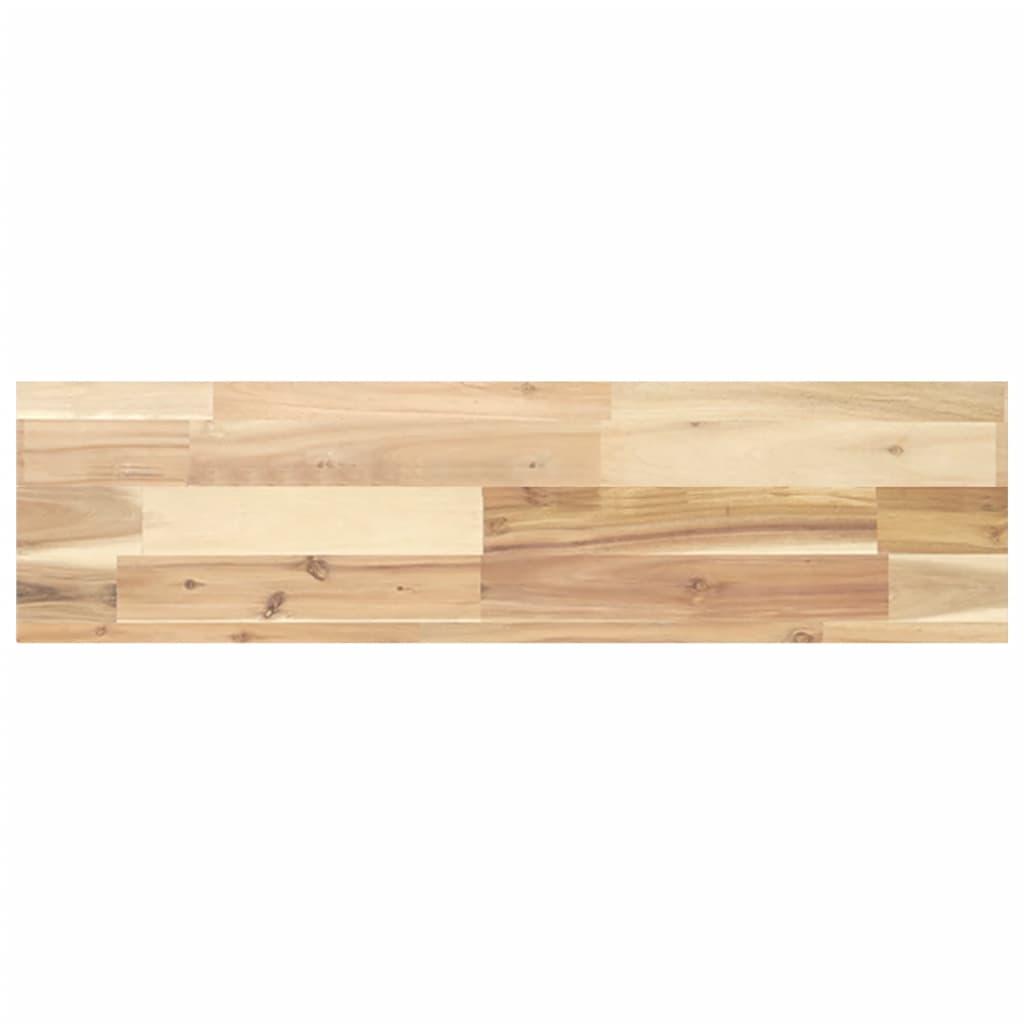 Mensole da Parete 3 pz 100x20x4 cm Legno Acacia Non Trattato | homemem39